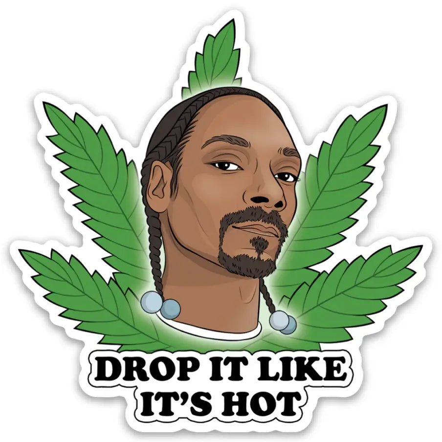 Snoop Drop It Like It's Hot Sticker – Sew Bonita
