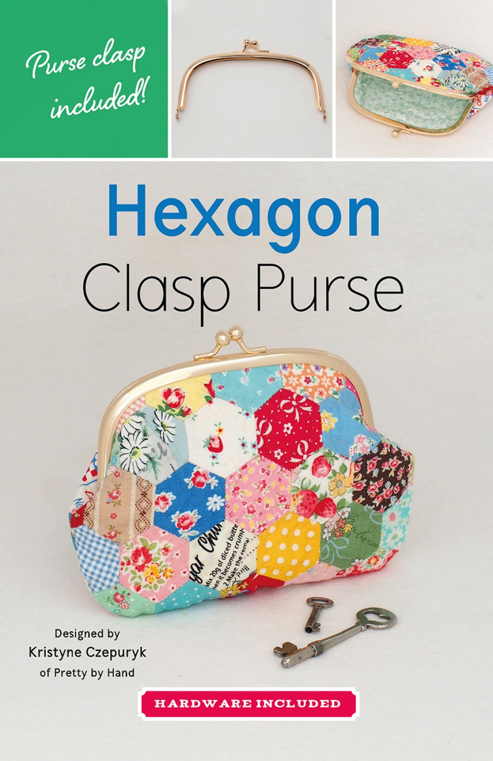 Hexagon Clasp Purse Sewing Pattern – Sew Bonita
