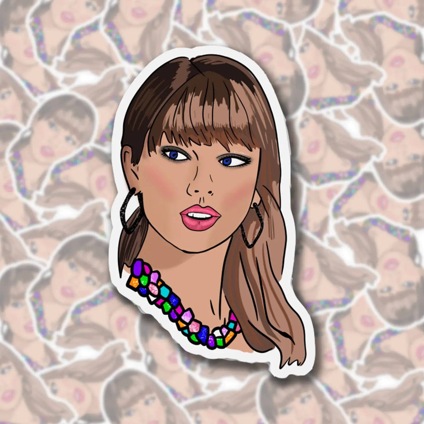 Taylor Swift Sticker – Sew Bonita