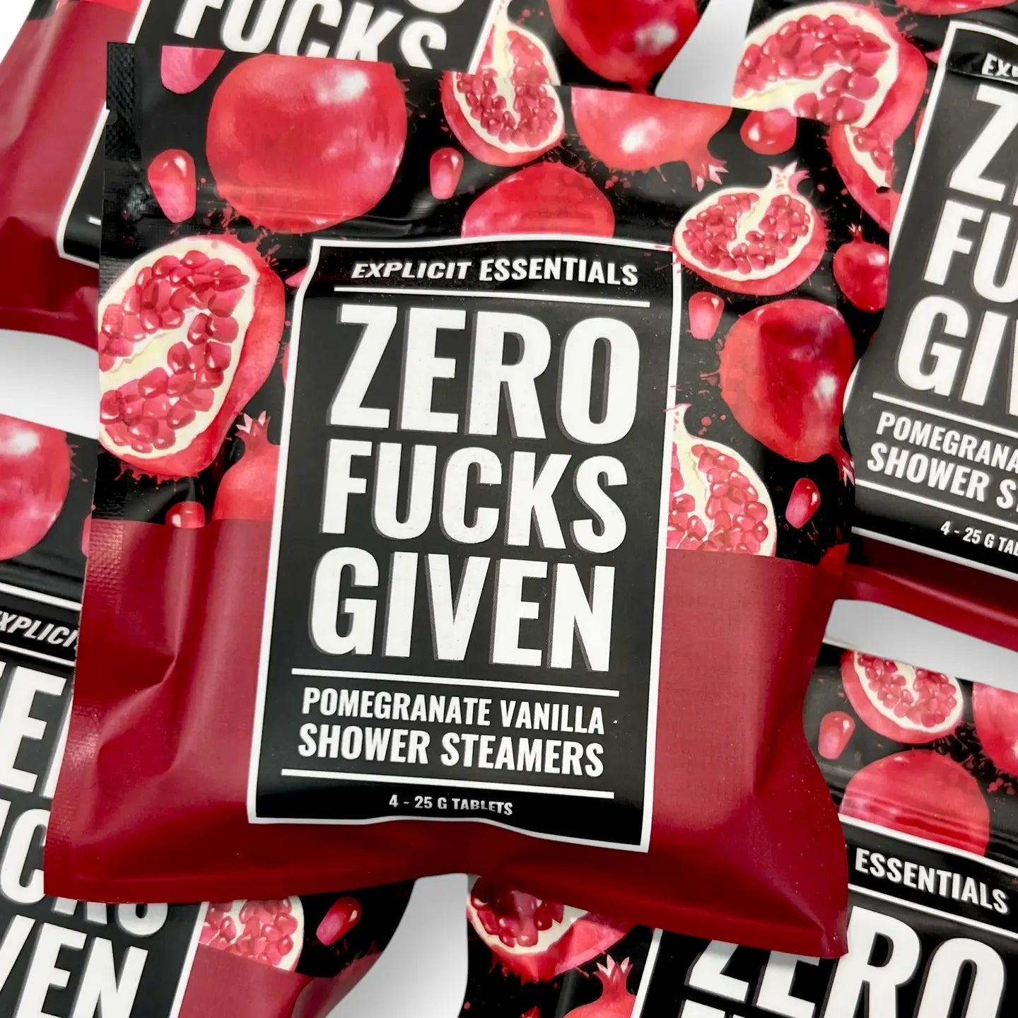 Zero Fucks Given Shower Steamers – Sew Bonita