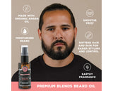 Premium Beard Oil - Black Amber