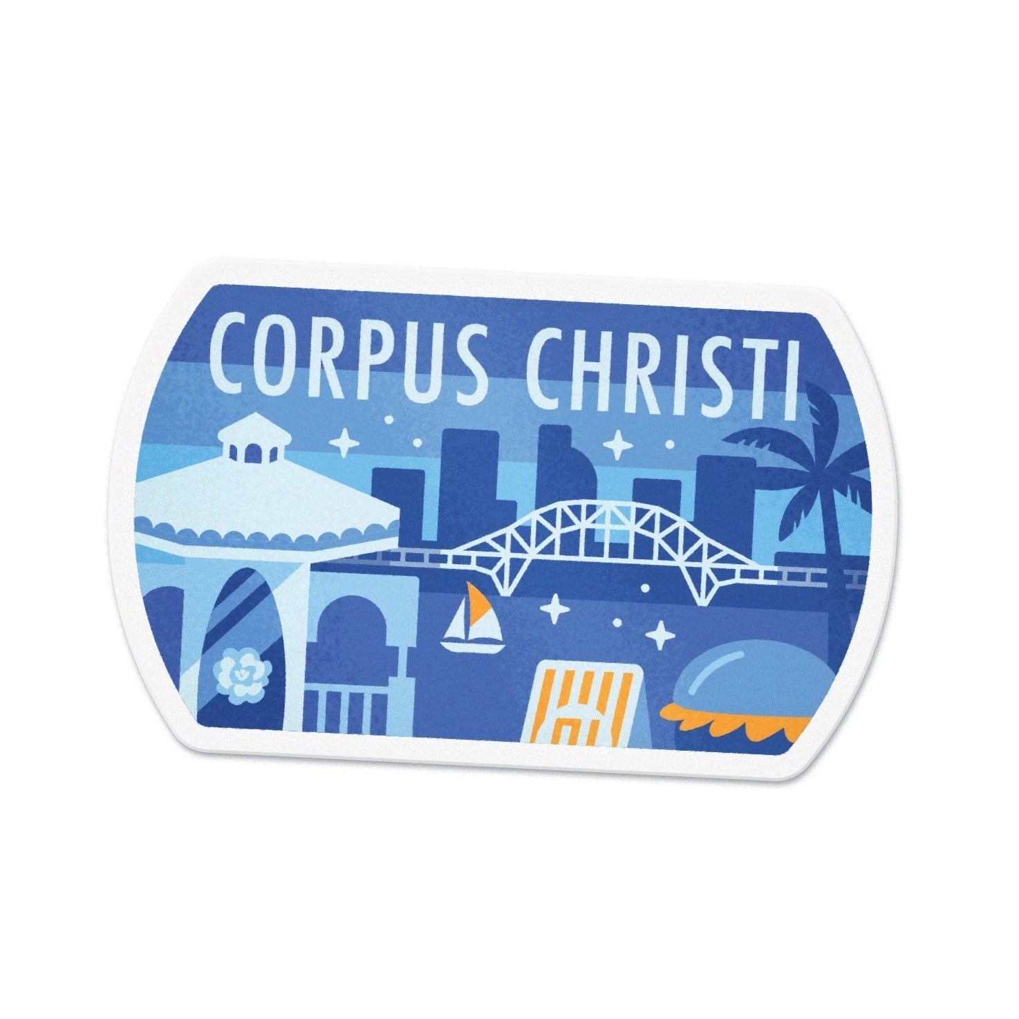 Corpus Christi Sticker Sew Bonita