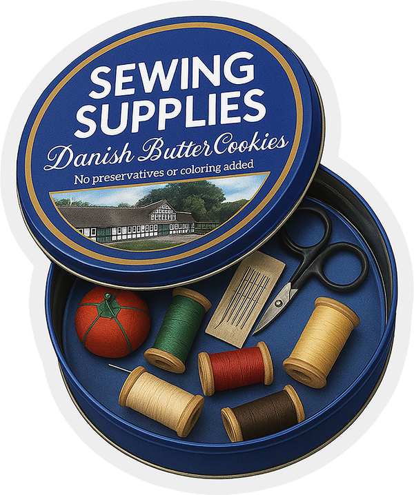 Sewing Supplies Sticker