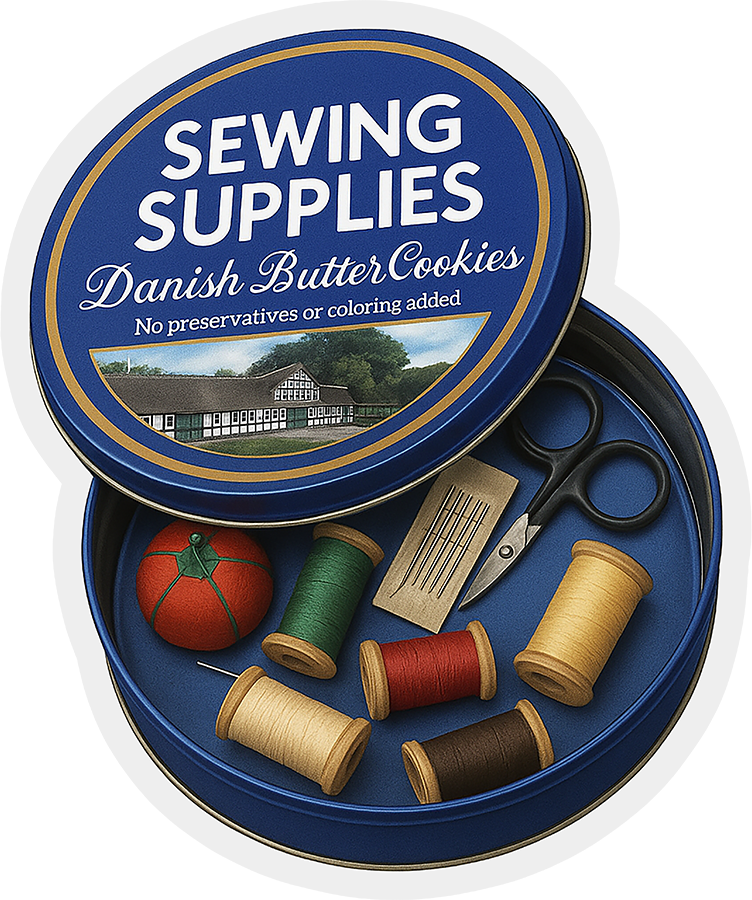 Sewing Supplies Sticker