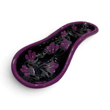 Purple/Black Bats Spoon Rest