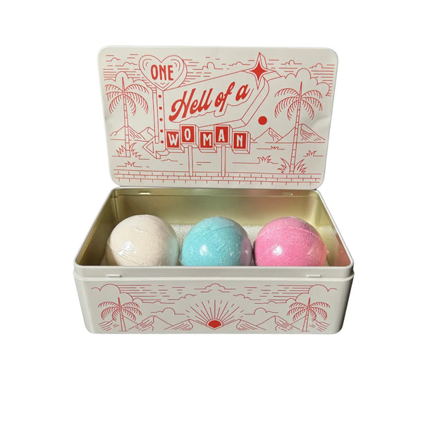 One Hell of A Woman Bath Bomb Set