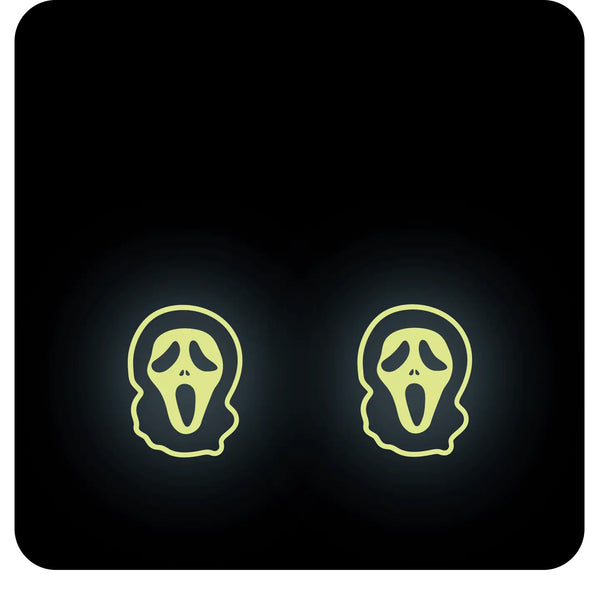 Ghost Face Scream Earrings