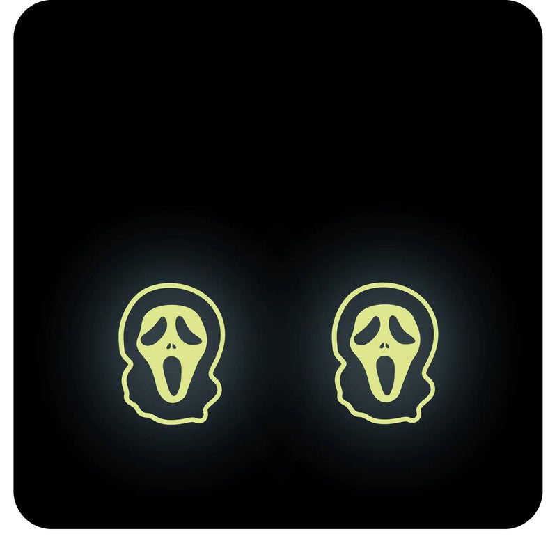 Ghost Face Scream Earrings
