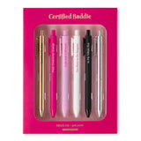 Certified Baddie Quotable Gel Pen Set