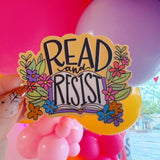 Read and Resist Sticker