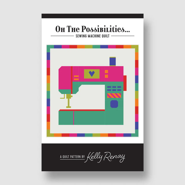 Oh the Possibilities, Sewing Machine Quilt Pattern