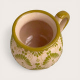 Lime Amor Round Talavera Mug
