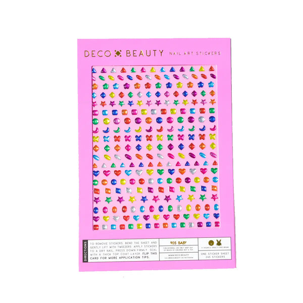 90s Baby Nail Art Stickers