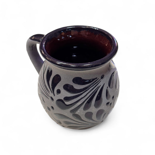 Gray/Black Engobe Mug