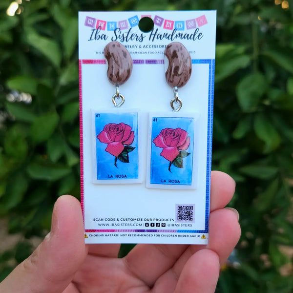 La Rosa Loteria Earrings
