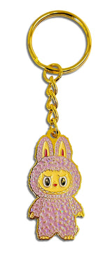 Labubu Pink Lychee Berry Keychain