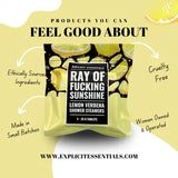 Ray of Fucking  Sunshine Shower Steamers