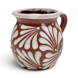 Brown & White Engobe Mug