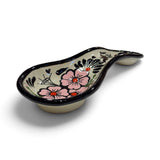 Pink Spooky Floral Spoon Rest