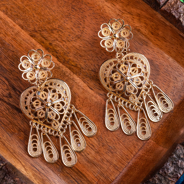 Filigree Beaded Earrings at Sew Bonita in Corpus Christi, TX.