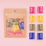 Tiny Floral Side Woven Labels Multipack