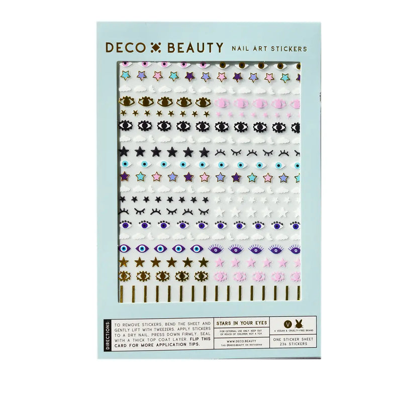 Stars in Your Eyes Nail Art Stickers
