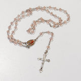 Crystal Virgin Mary Rosary