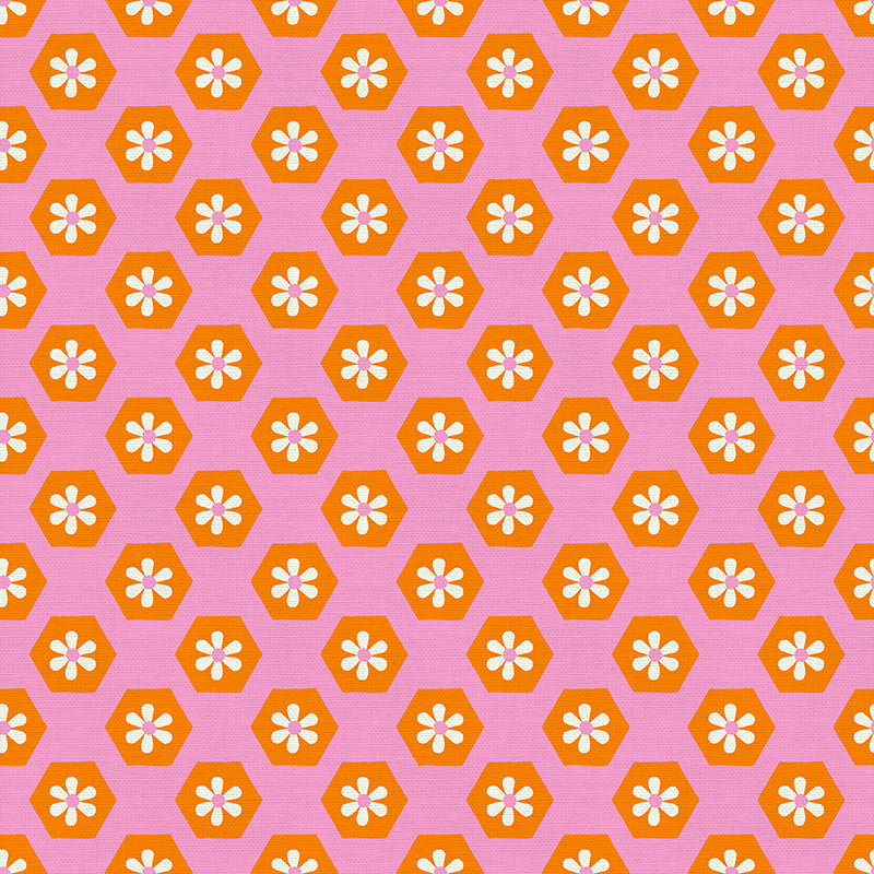 F2302 - Sunshine Inn - Groovy Floral
