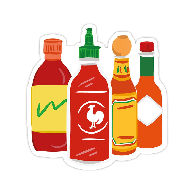 Hot Sauce Sticker