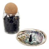 Amethyst & Iris Fragrance: 100 Piece Incense Cones in Jar