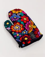 Mexican Embroidered Oven Mitt