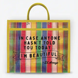 Mesh Market Tote - I'm Beautful