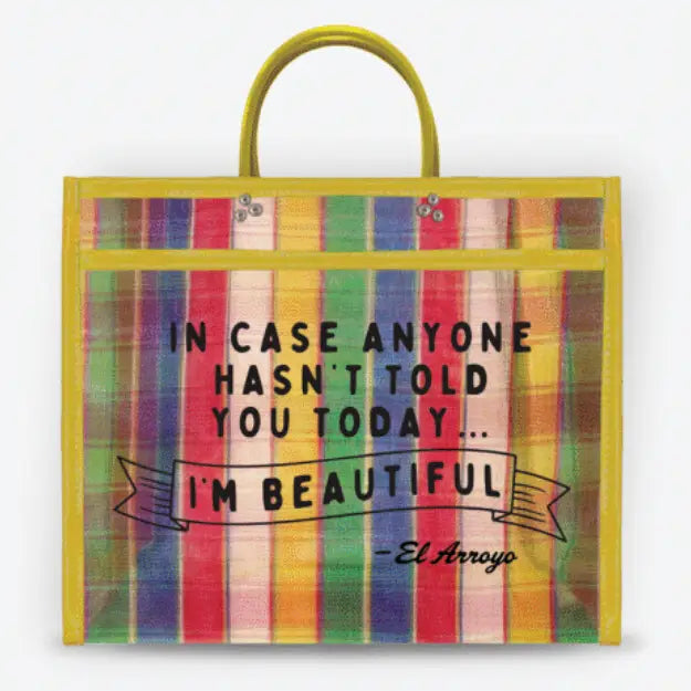 Mesh Market Tote - I'm Beautful