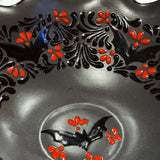All Black Halloween Fruit Bowl