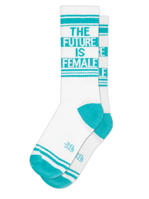 The Future is Female Gym Crew Socks