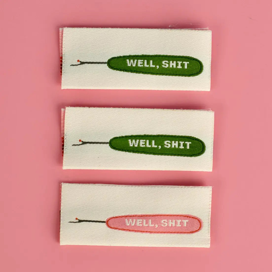 Well Shit - Designer Sewing Labels – Sew Bonita