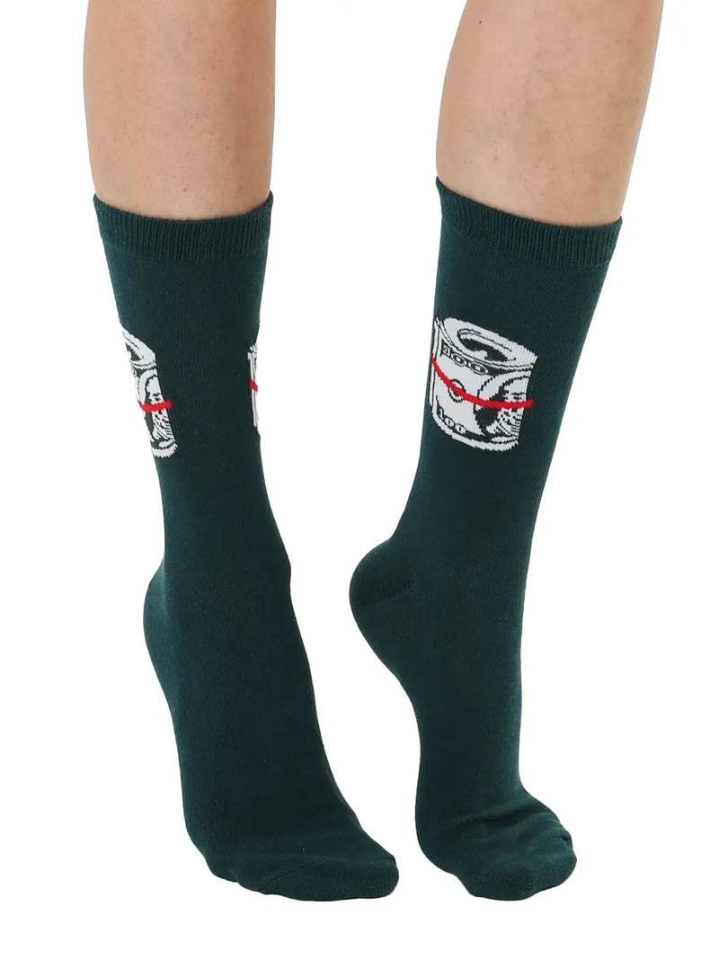 Roll of Cash - Dark Green 3D Socks