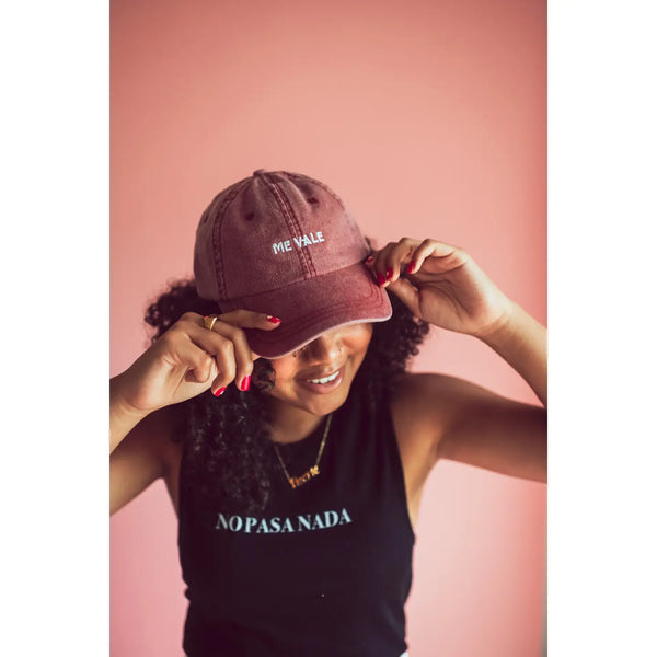 Me Vale Vintage Dad Hat (Red)