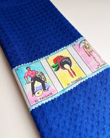 Blue Loteria Kitchen Towel
