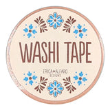 Talavera Brown Mexican Washi Tape