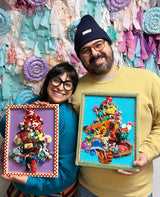 Nov 22, 2025 / 7pm-10pm - Broken Jewelry Kitschmas Trees Workshop