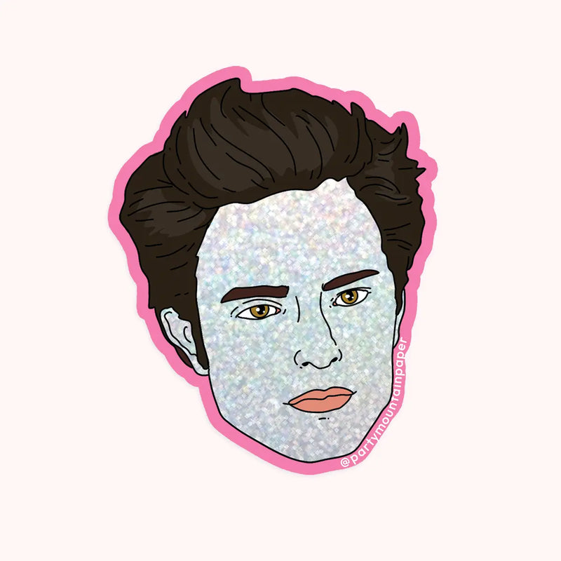 Sparkle Edward Holographic Sticker at Sew Bonita in Corpus Christi, TX.