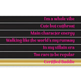 Certified Baddie Pencil Set