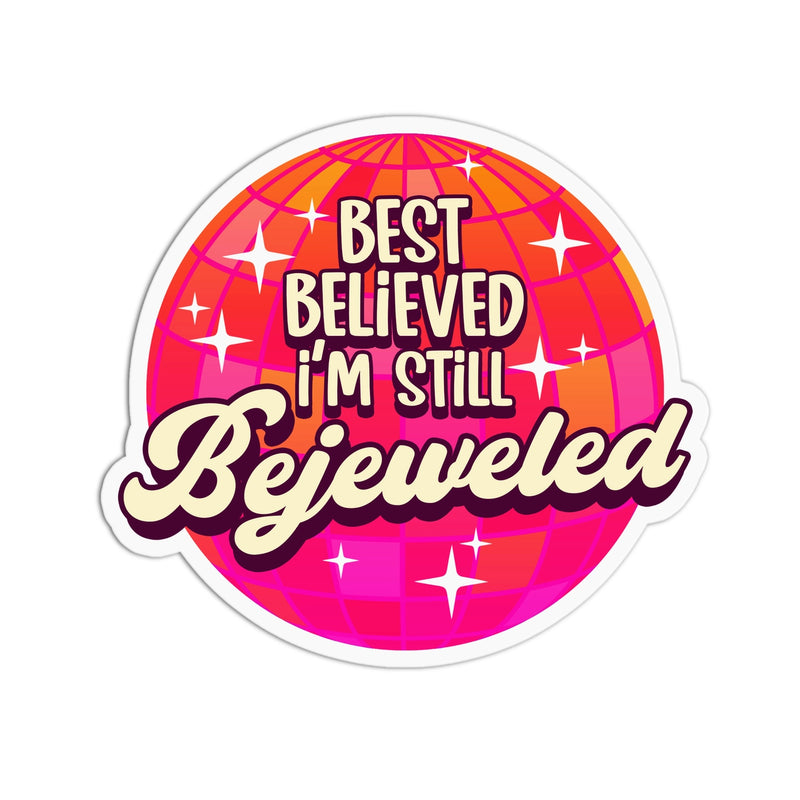 Bejeweled Textured Sticker