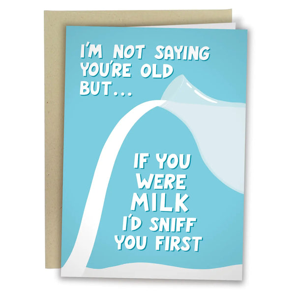 I'd Sniff You First Birthday Card