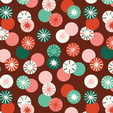 F3131 - Merry & Mod - Peppermint Whirl - Burgundy