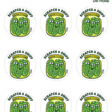 Dill Pickles Scratch & Sniff Stickers