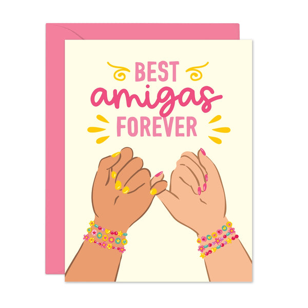 Best Amigas Forever Card