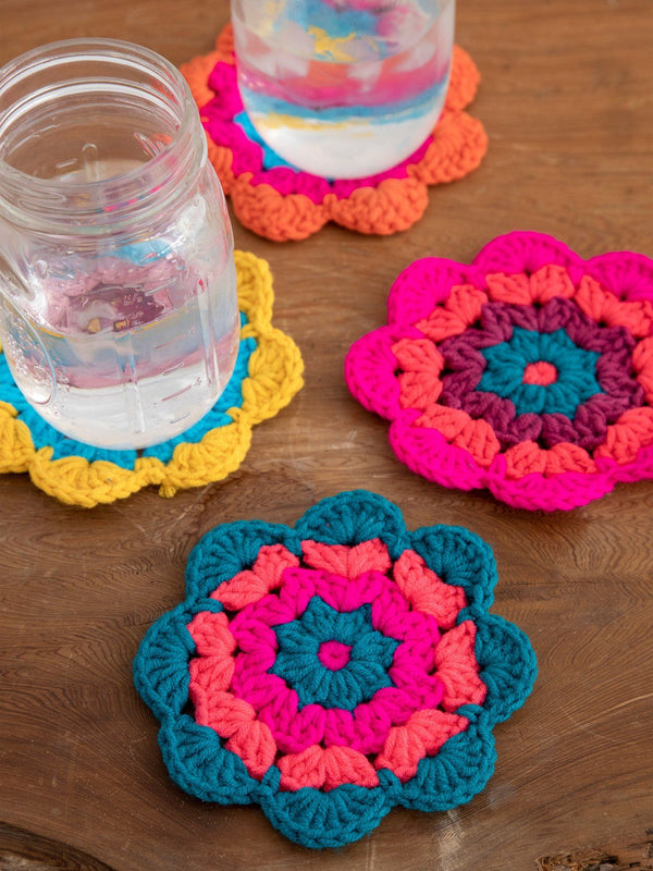 Crochet Coasters Set