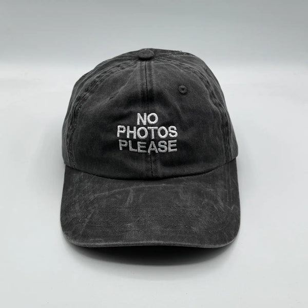 No Photos Please Hat